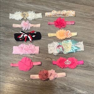 Colorful Baby Headbands Set